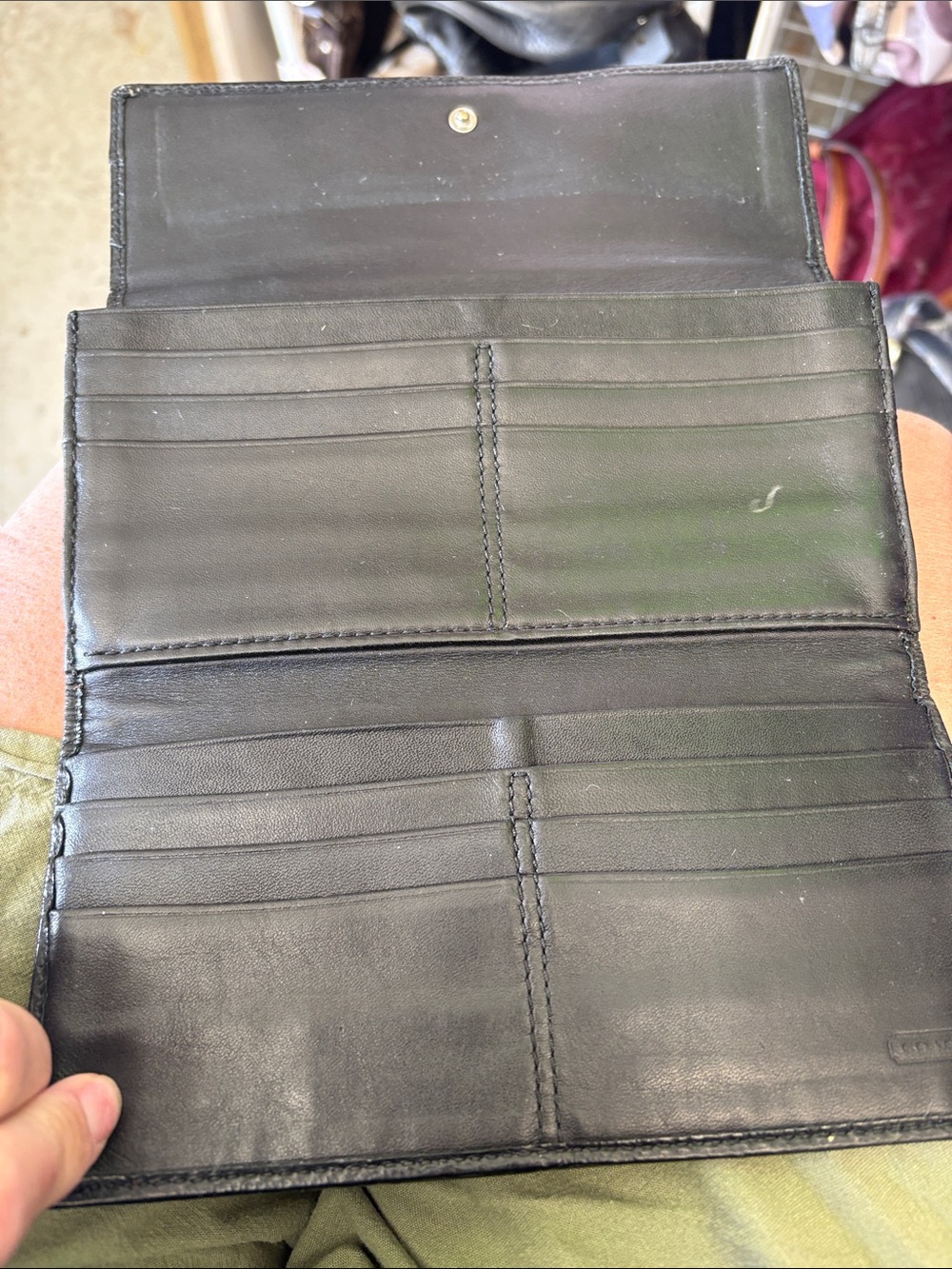 Coach Horse and Carriage Graphic Wallet - Picture 5 of 5